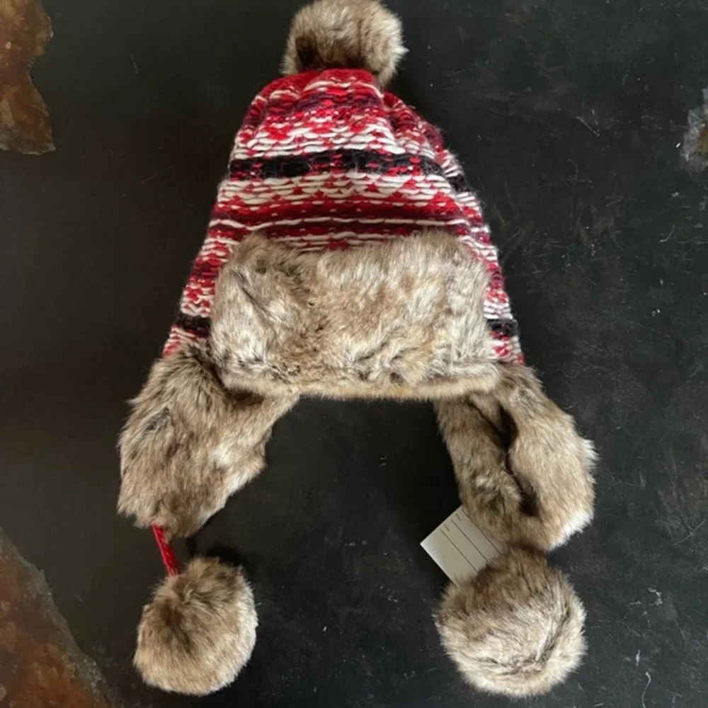 Free People- Earflap Fur Hat